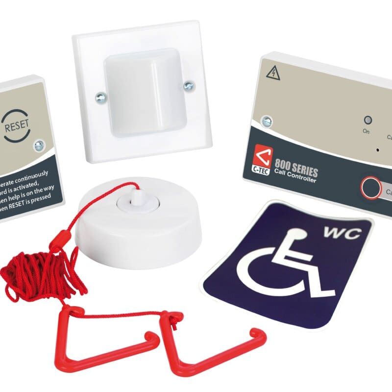 NC951 Accessible Disabled Persons Toilet Alarm Kit - Albion Detection ...